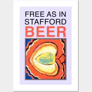 Free as in Stafford Beer (Designing Freedom) Posters and Art